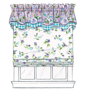 McCall’s Sewing Pattern M4408 Window Essentials (Valances And Panels...