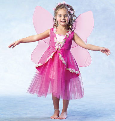 Children's Summer Fairy Dress With Wand- Fairy Dress -Dress up by Design –  Time to Dress Up
