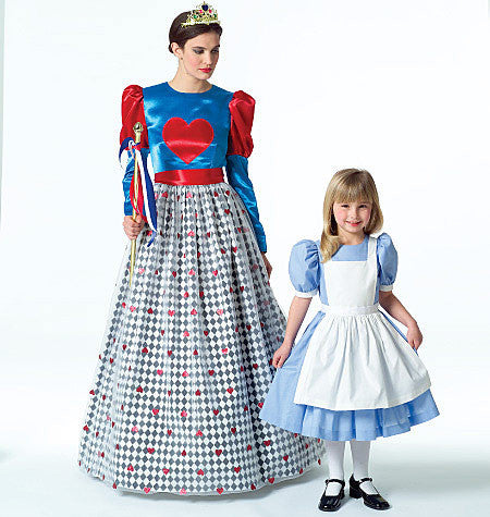 M4948 Misses'/Girls' Magical Storybook Costumes from Jaycotts Sewing Supplies