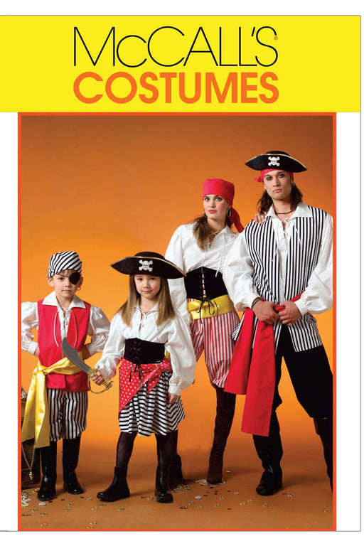 McCall's 4952 Misses'/Men's/Boys'/Girls' Costumes Pattern from Jaycotts Sewing Supplies