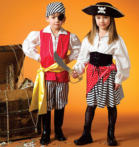 M4952 Misses'/Men's/Boys'/Girls' Costumes from Jaycotts Sewing Supplies