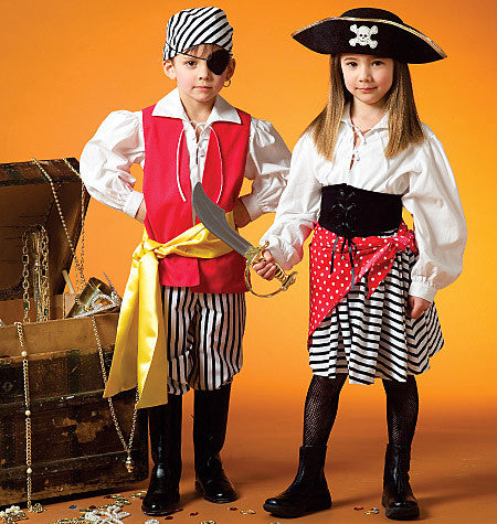McCall's M5954 Costume Pattern – Misses/Children Storybook Costumes, Size Kid (3-4, 5-6, 7-8), Sewing Pattern