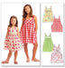 M5613 Girls' Dresses from Jaycotts Sewing Supplies