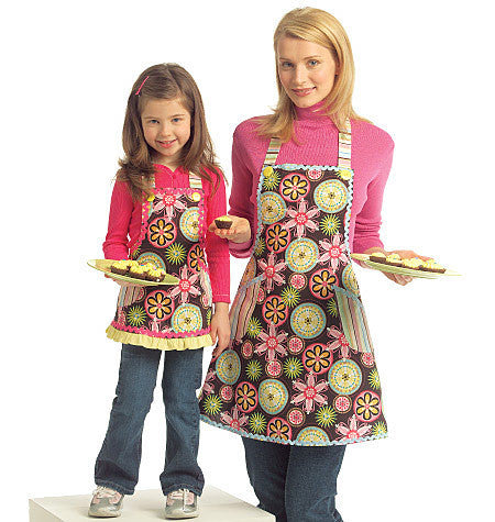 M5720 Misses'/Girls' Aprons from Jaycotts Sewing Supplies