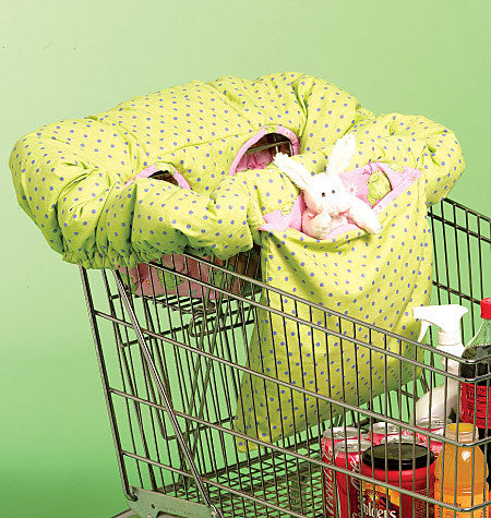 M5721 3-In-1 portable shopping cart / high chair cover from Jaycotts Sewing Supplies