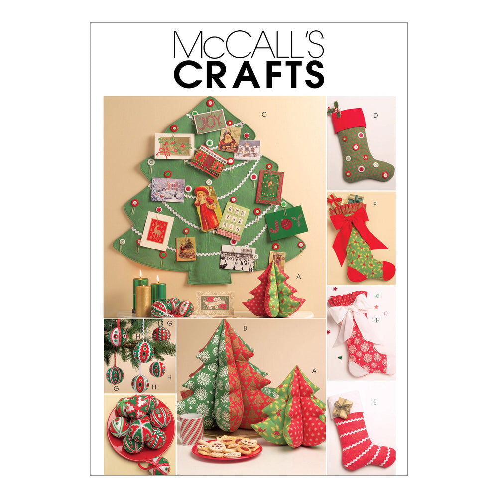 McCall's 5778 Christmas Decorations Sewing Pattern from Jaycotts Sewing Supplies