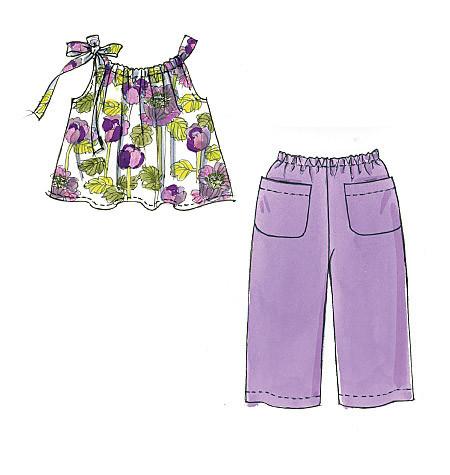 M5797 Girls' Summer Coordinates from Jaycotts Sewing Supplies