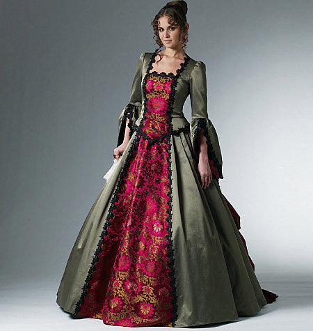 McCall's Pattern: M6097 Misses' Victorian Costume — jaycotts.co.uk ...