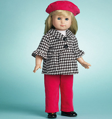 M6137 Doll Clothes For 18" Doll from Jaycotts Sewing Supplies