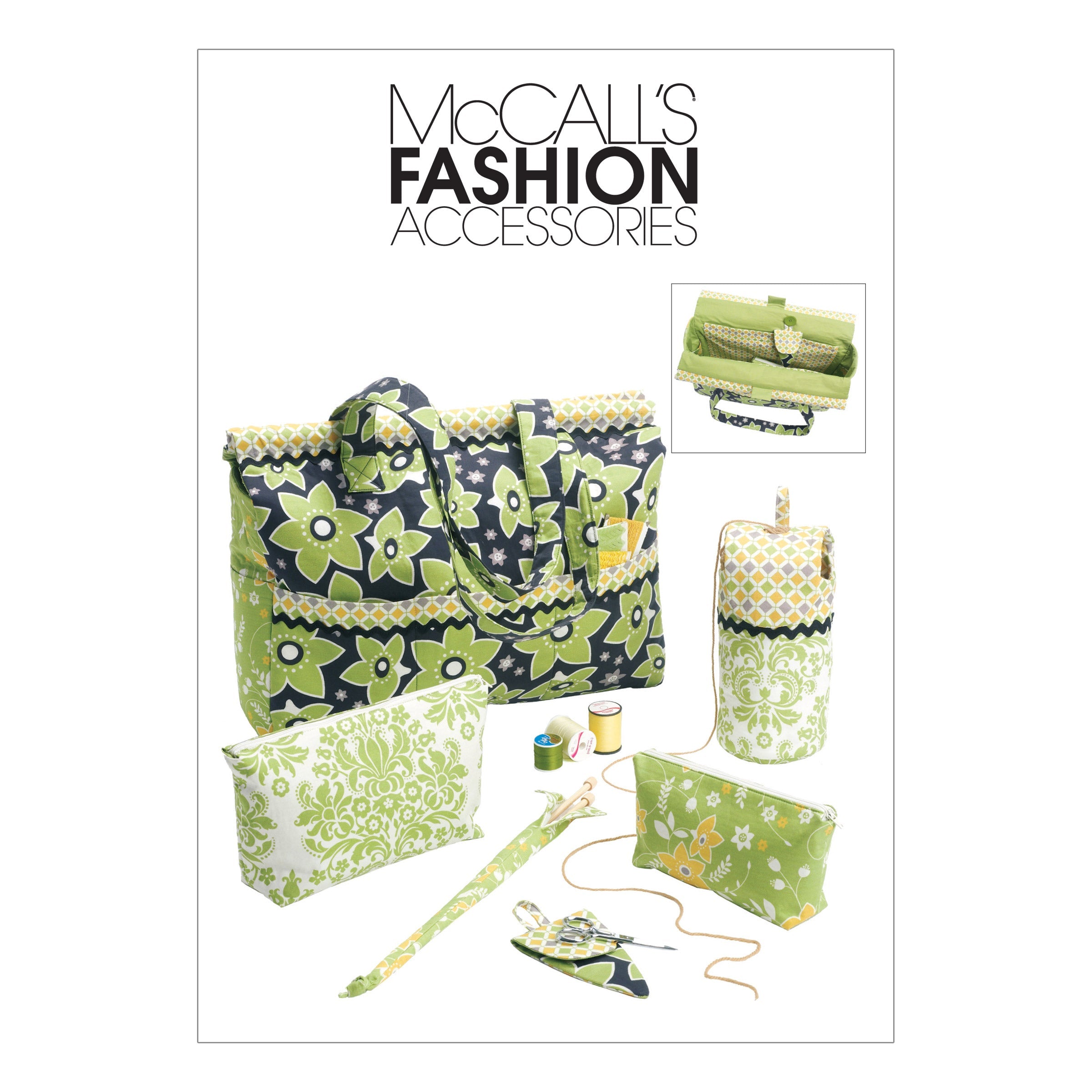 McCall's 6256 Craft Tote and Organizer Pattern from Jaycotts Sewing Supplies