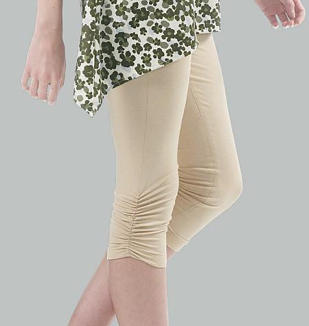 M6360 Misses'/Women's Leggings In 4 Lengths from Jaycotts Sewing Supplies