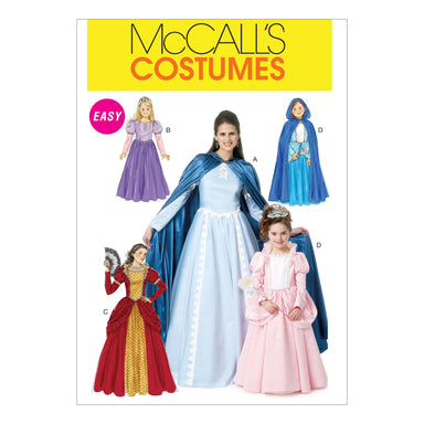 McCall's 6420 Fairytale Cape and Dress Costumes Pattern | Misses'/Girls' from Jaycotts Sewing Supplies