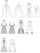 M6420 Fairytale Cape & Dress Costumes | Misses'/Girls' from Jaycotts Sewing Supplies