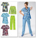M6473 Misses'/Women's Medical Scrubs from Jaycotts Sewing Supplies