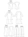 M6474 Misses'/Women's Top, Tunic, Gowns & Pants from Jaycotts Sewing Supplies
