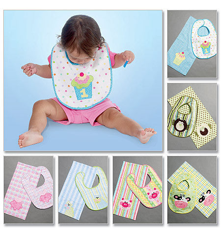 M6478 Bibs & Burp Cloths from Jaycotts Sewing Supplies