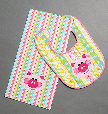 M6478 Bibs & Burp Cloths from Jaycotts Sewing Supplies