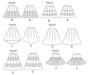 M6706 Misses' Skirts & Petticoat from Jaycotts Sewing Supplies
