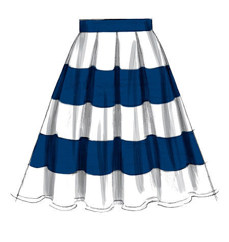 M6706 Misses' Skirts & Petticoat from Jaycotts Sewing Supplies