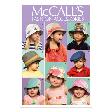 McCall's 6762 Infants/Toddlers' Hats Pattern from Jaycotts Sewing Supplies