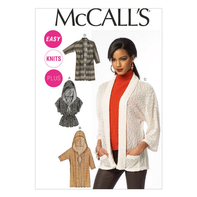 McCall's 6802 Misses'/Women's Cardigans Patterns from Jaycotts Sewing Supplies