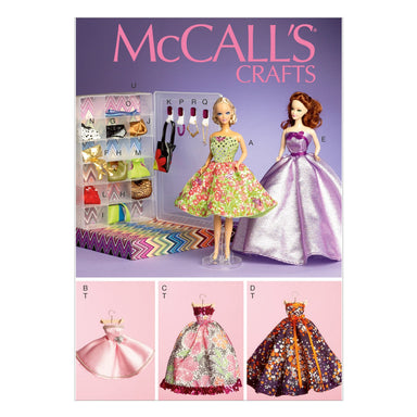 McCall's sewing pattern 6903 Doll Clothes and Accessories from Jaycotts Sewing Supplies
