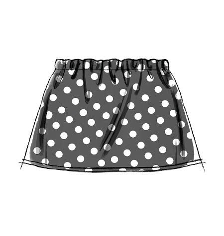 M6918 Girls' Skorts | Easy from Jaycotts Sewing Supplies