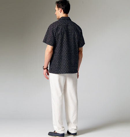 M6972 Men's/Boys' Shirt, Shorts & Pants from Jaycotts Sewing Supplies
