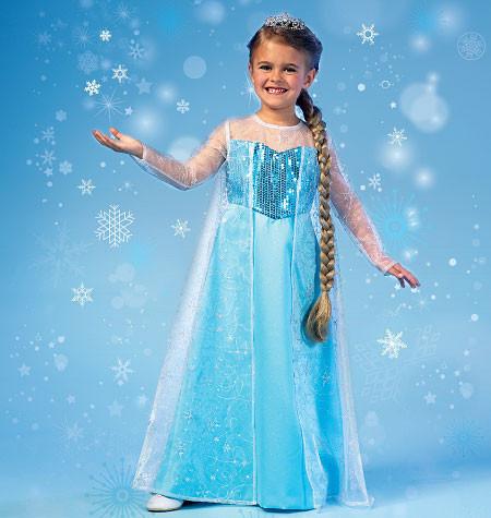 MakeCool - (None, 5-6 Years) AmzBarley Girls Elsa Costume Dress Kids  Princess Fancy Dress up Birthd