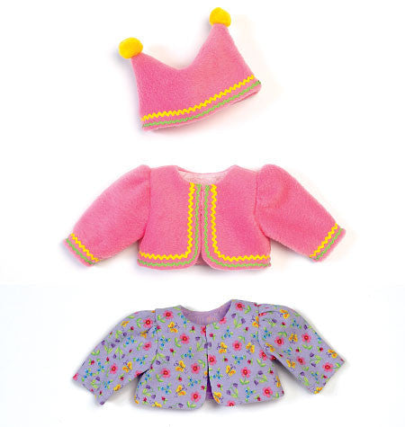 M7066 Clothes & Accessories For 11"-12" & 15"-16" Baby Dolls from Jaycotts Sewing Supplies