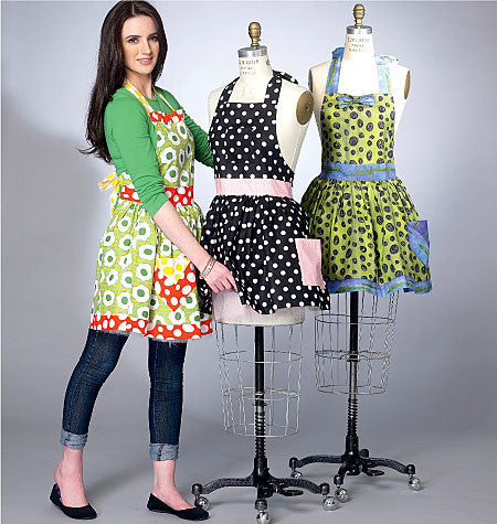 M7208 Misses' Aprons and Petticoat from Jaycotts Sewing Supplies
