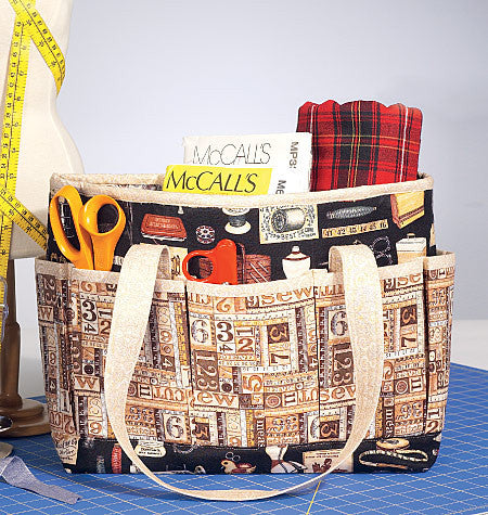 McCall's Sewing Pattern 7265 Tote Bags — Sewing