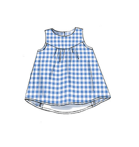 M7342 Infants back-bow dresses, leggings and hat —  - Sewing  Supplies