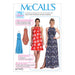 M7405 Dresses and belt McCalls pattern from Jaycotts Sewing Supplies