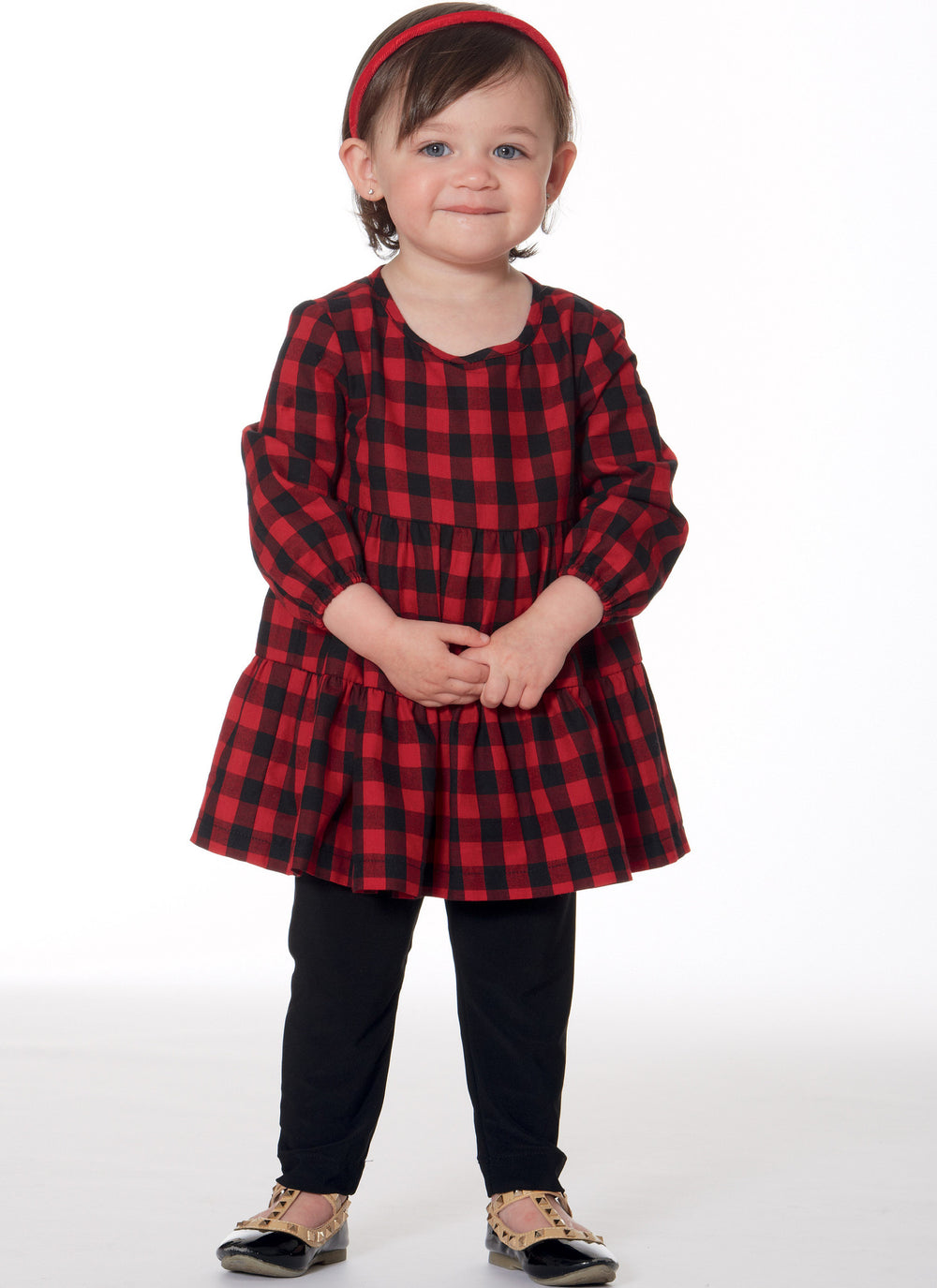 M7458 Toddlers' Gathered Tops, Dresses and Leggings — jaycotts.co