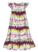 M7558 Girls' Sleeveless and Ruffle Sleeve Empire-Waist Dresses from Jaycotts Sewing Supplies