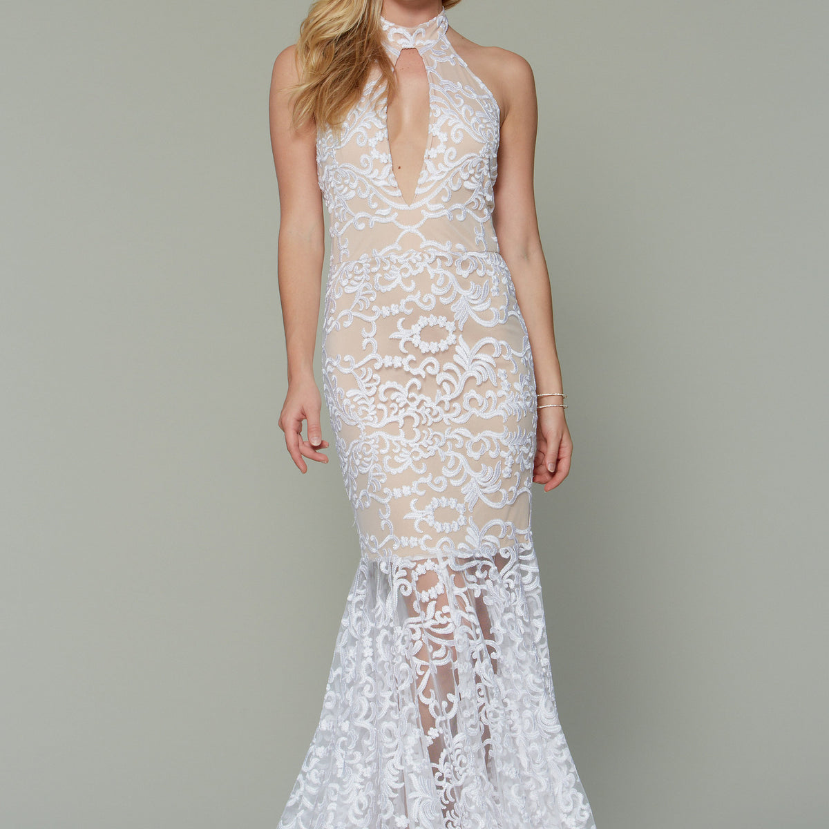 M7569 Misses' Column and Mermaid-Style Dresses with Bodice and Sleeve ...