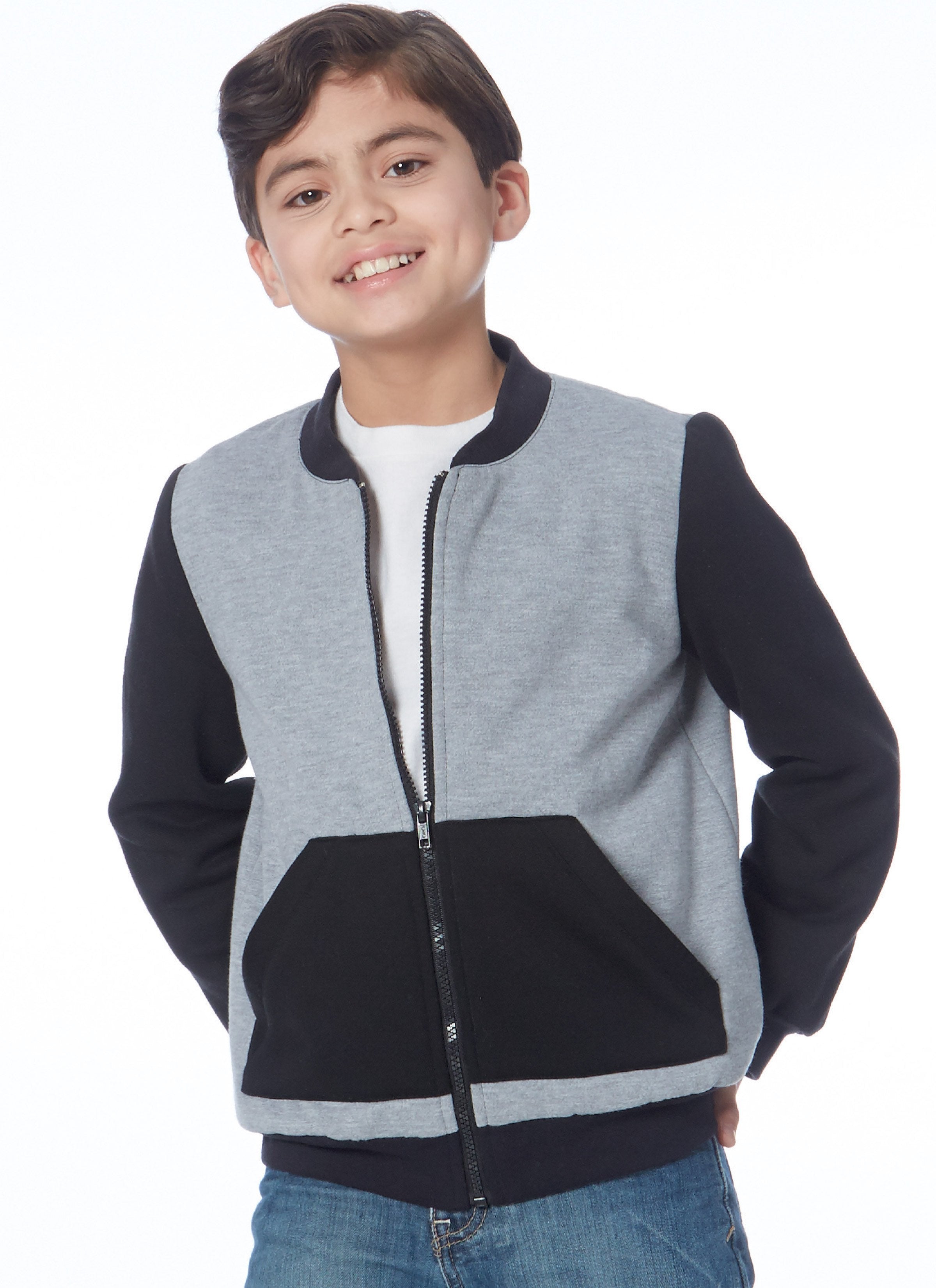 M7619 Girls' / Boys' Bomber Jackets from Jaycotts Sewing Supplies