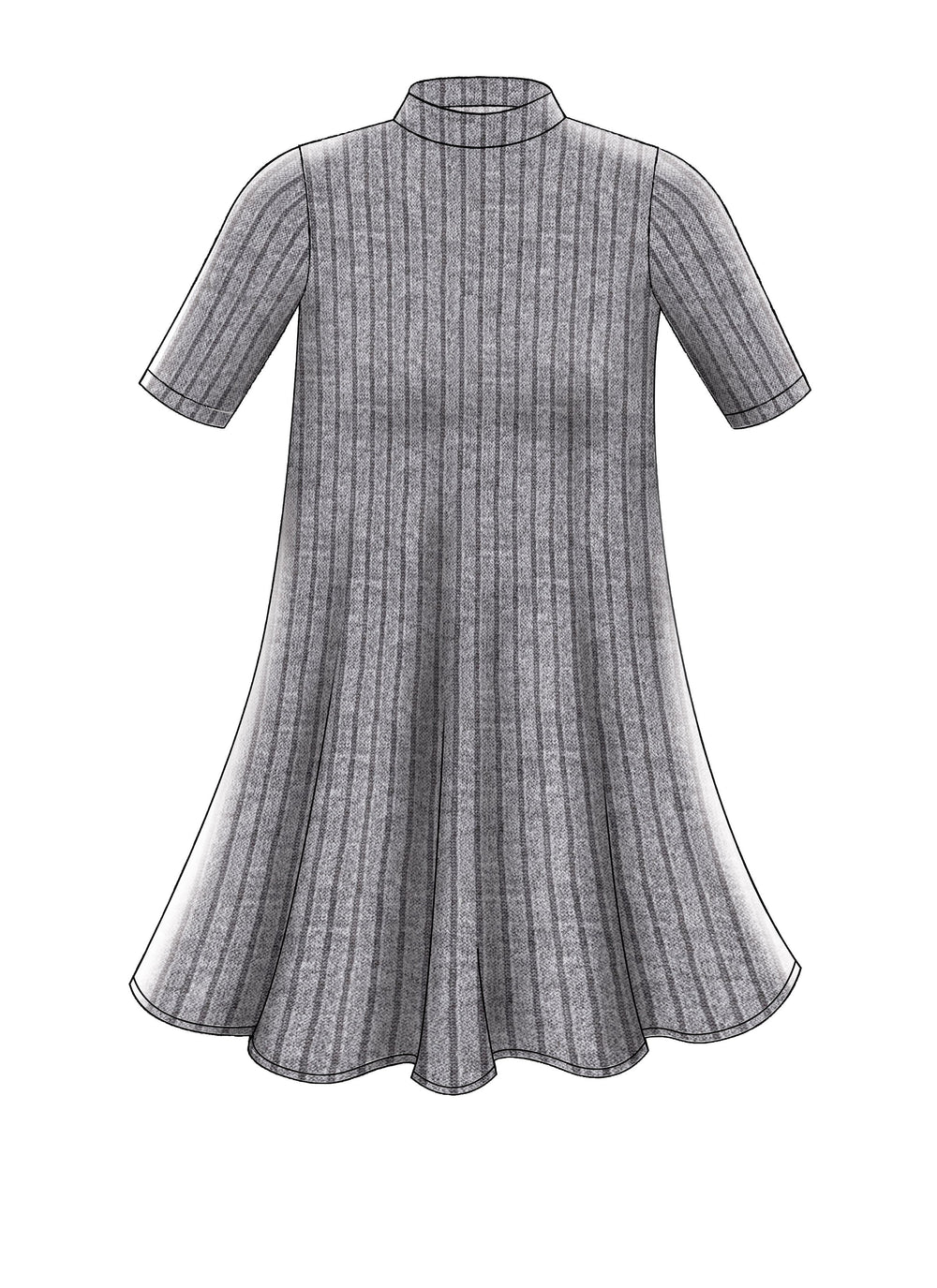 Thread Faction 205 Ladies Everyday Swing Dress PDF Sewing Pattern