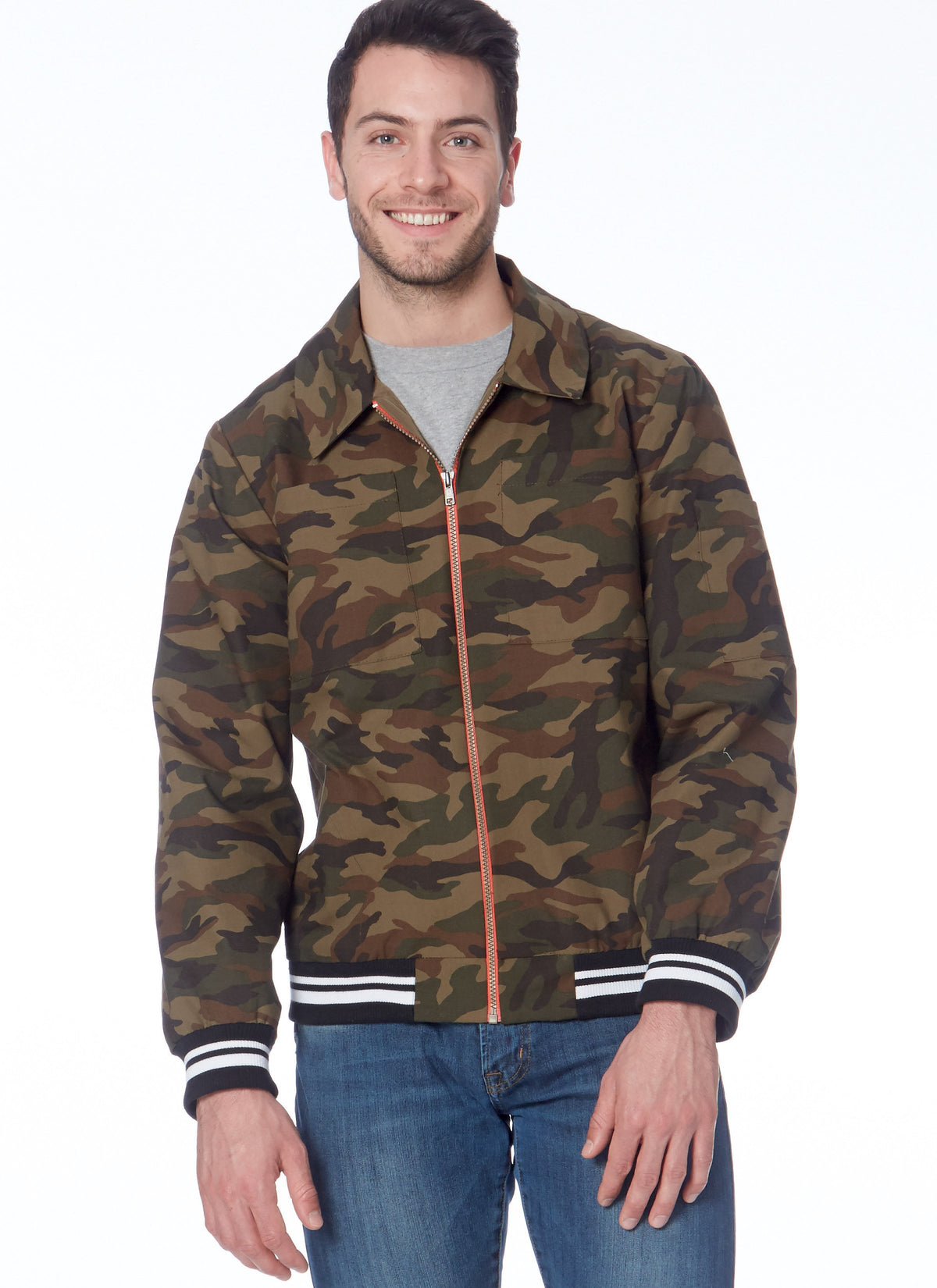 M7637 Misses' and Men's Bomber Jackets — jaycotts.co.uk - Sewing Supplies