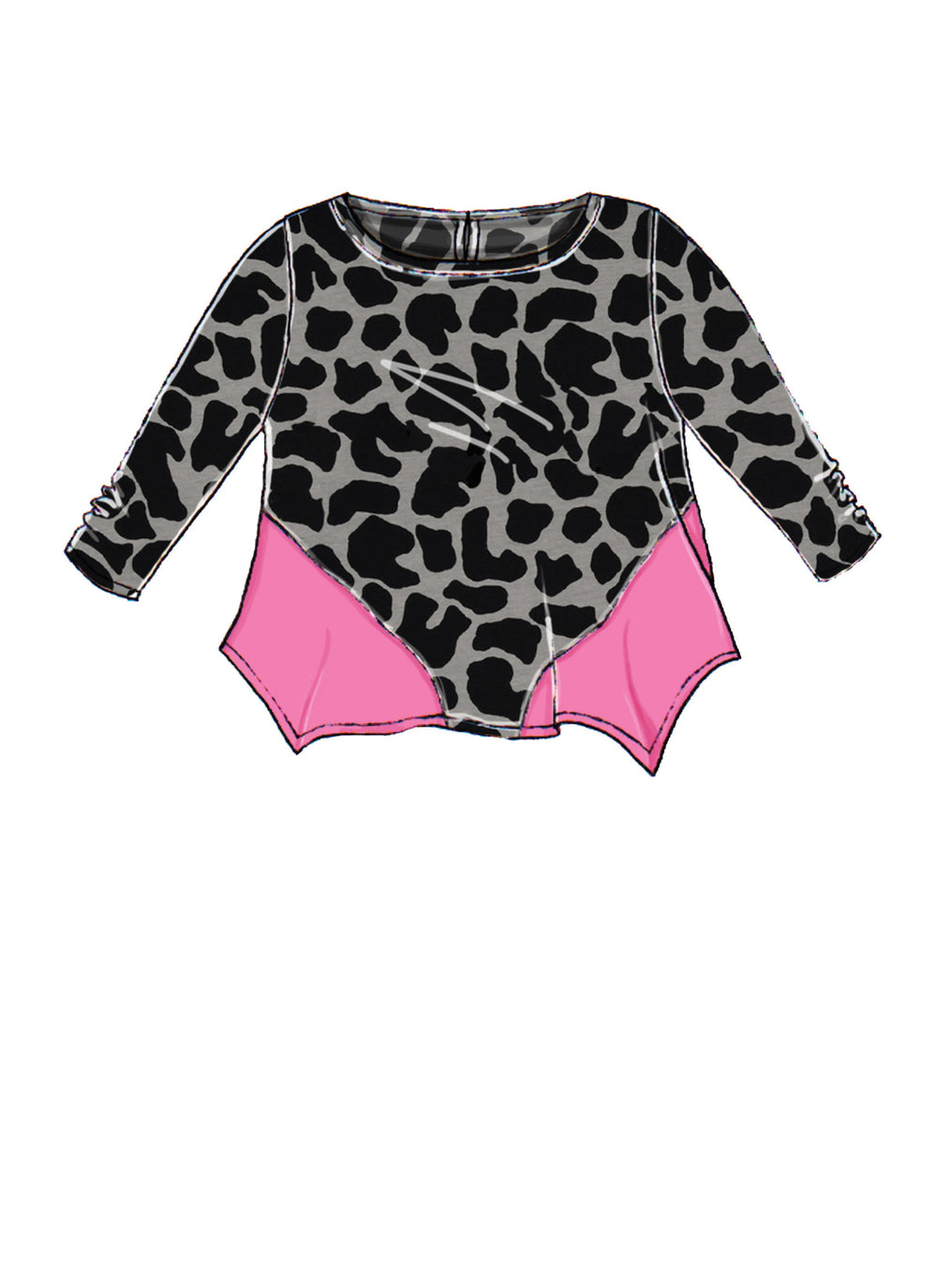 M7677 Infants Contrast Tops and Leggings