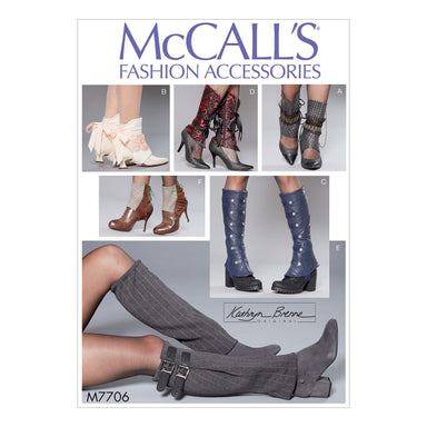 M7706 Misses' Spats pattern from Jaycotts Sewing Supplies
