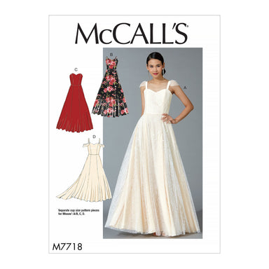 M7718 Misses' Dresses Pattern from Jaycotts Sewing Supplies