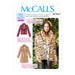 M7847 Misses' Coats Sewing Pattern from Jaycotts Sewing Supplies