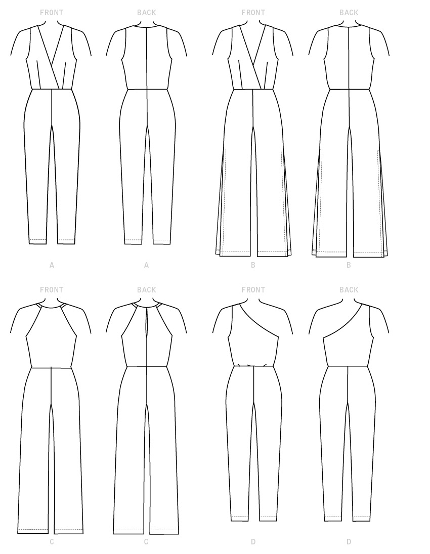 M7910 Misses' Jumpsuits | Create It! Pattern from Jaycotts Sewing Supplies