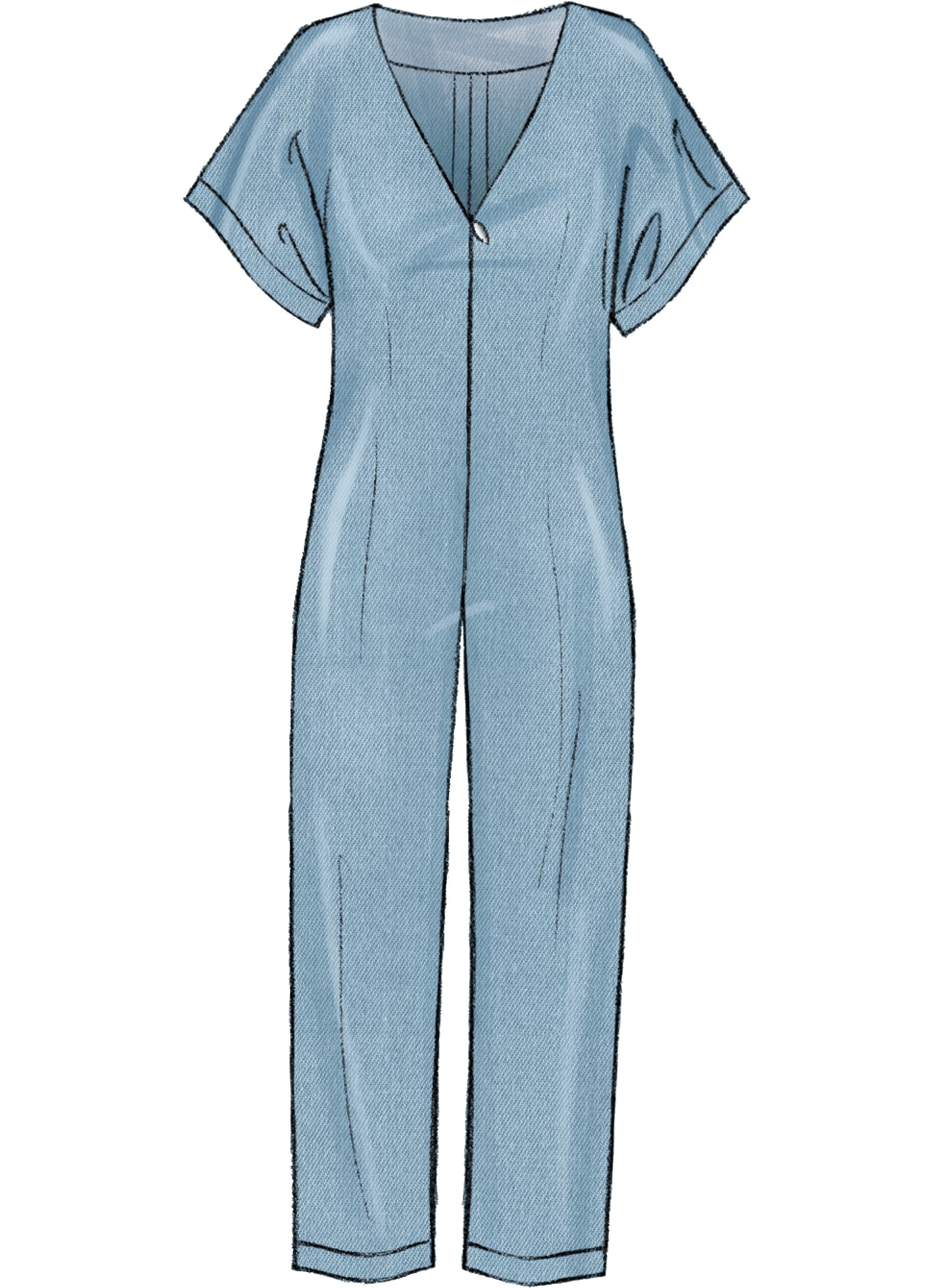 McCall's 7936 Misses'/Miss Petite Romper, Jumpsuit Pattern from Jaycotts Sewing Supplies