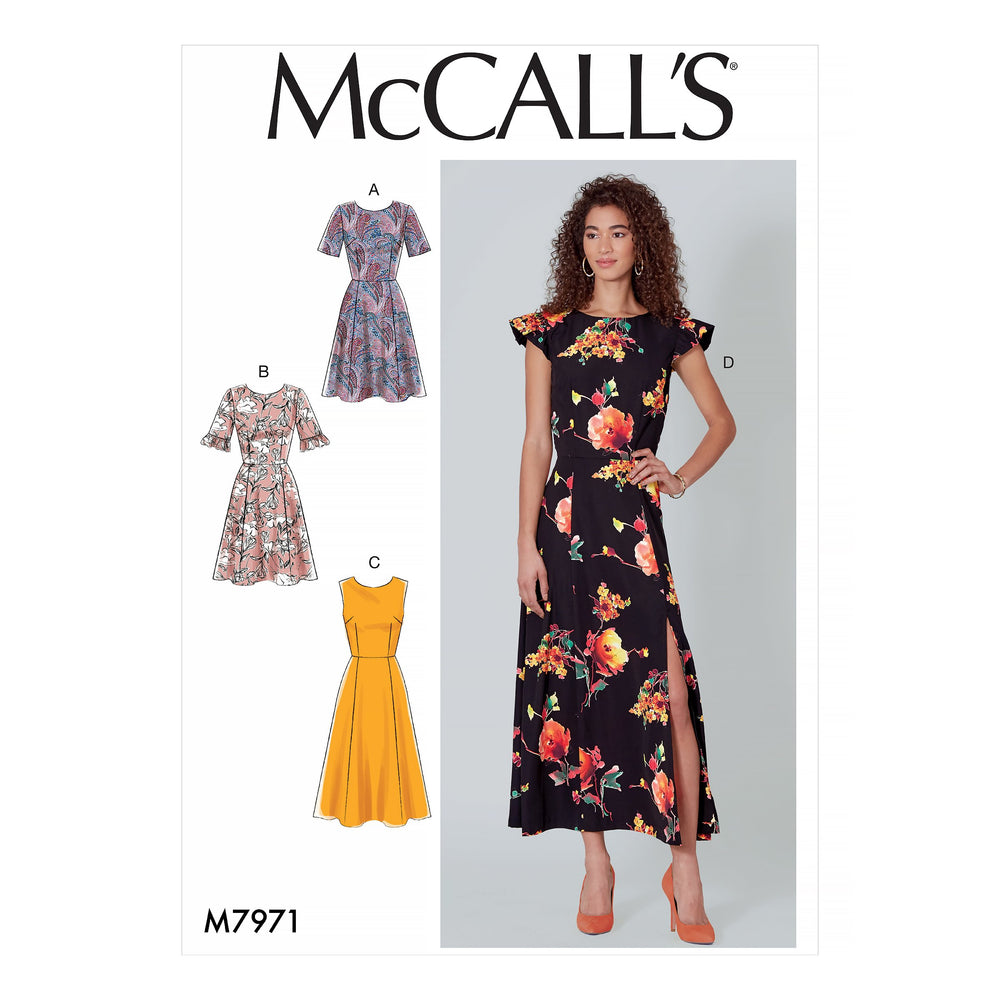 McCalls 7971 Dresses sewing pattern from Jaycotts Sewing Supplies