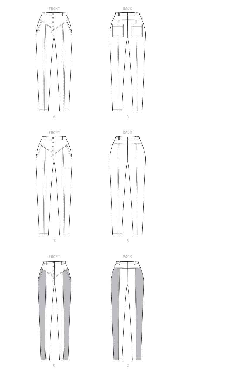 McCalls Sewing Pattern M8045 Pants — jaycotts.co.uk - Sewing Supplies