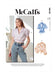 McCall's 8198 Misses' Tops sewing pattern from Jaycotts Sewing Supplies