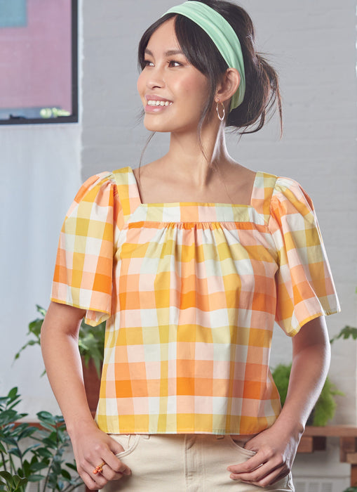 McCall's 8202 Misses' Tops sewing pattern from Jaycotts Sewing Supplies